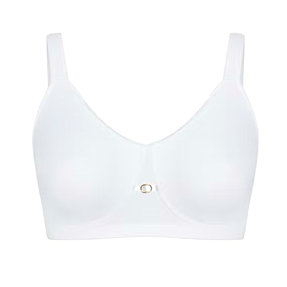 NWOT Avenue Soft Caress Bra In White
